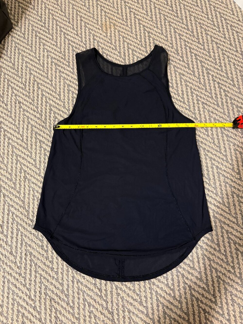 Lululemon Sculpt Tank Black Size 6 Activewear Top
